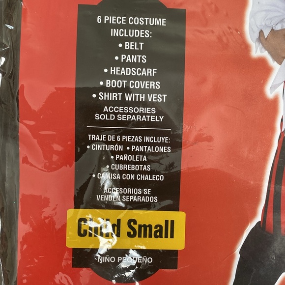 Pretty Scoundrel - Pirate Costume - Child Small - Picture 2 of 5